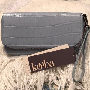 Kooba Double Zip Wristlet Clutch